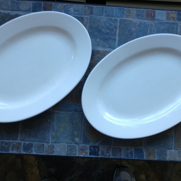 #3 Pair MCM Traditional Diner Ironstone 